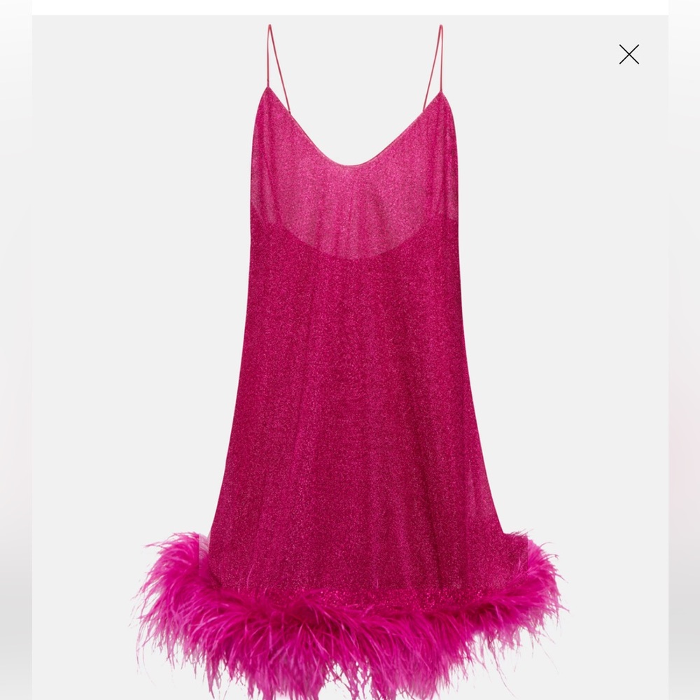 Oseree feather dress